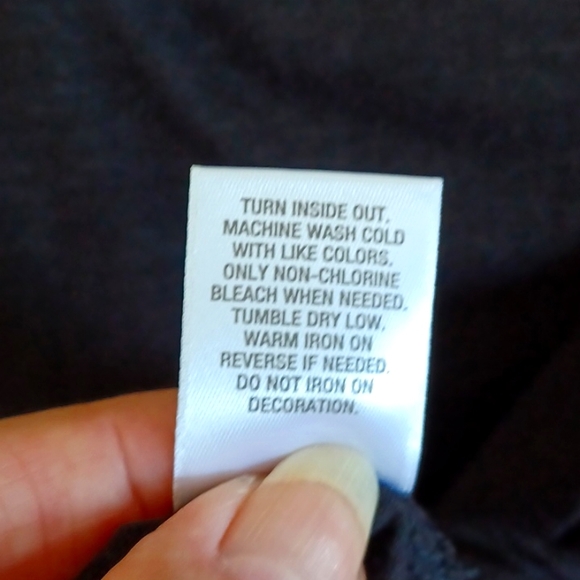 DB established 1962 🖤 Black LS Tunic With Cream Embroidery on Mesh WM - Picture 9 of 9